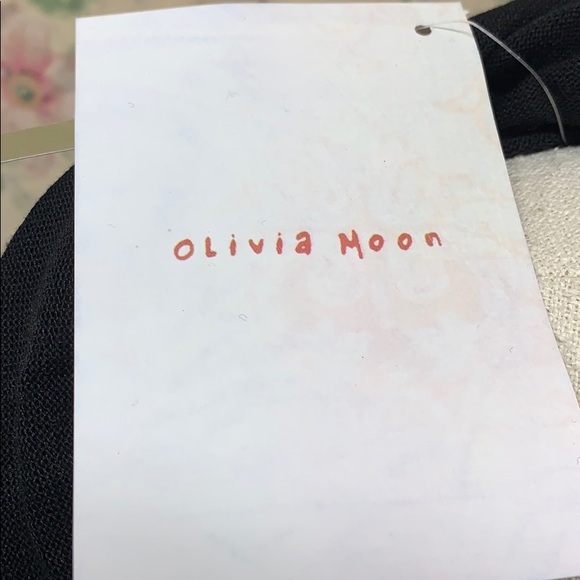 Olivia Moon cow neck sweater - Picture 3 of 5